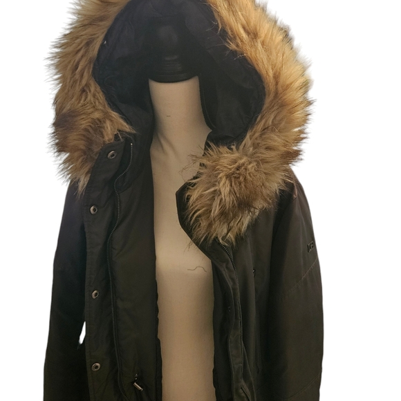 ❣️HP❣️Diane Von Furstenberg, daisy coat in olive size xxl - Picture 4 of 8